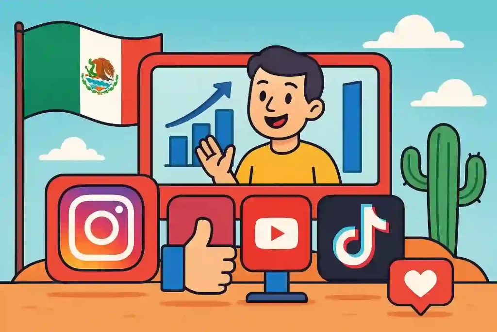 Best SMM Panel in Mexico for Instagram, YouTube, and TikTok
